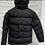 Брендовая утеплённая куртка Moncler чёрного цвета