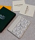 Кожаный кардхолдер Goyard Saint Sulpice premium 10.5x7 см