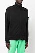 Кофта чёрного цвета Stone Island Zip-Up Compass-patch