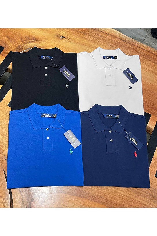 Мужское белое поло Polo Ralph Lauren classic