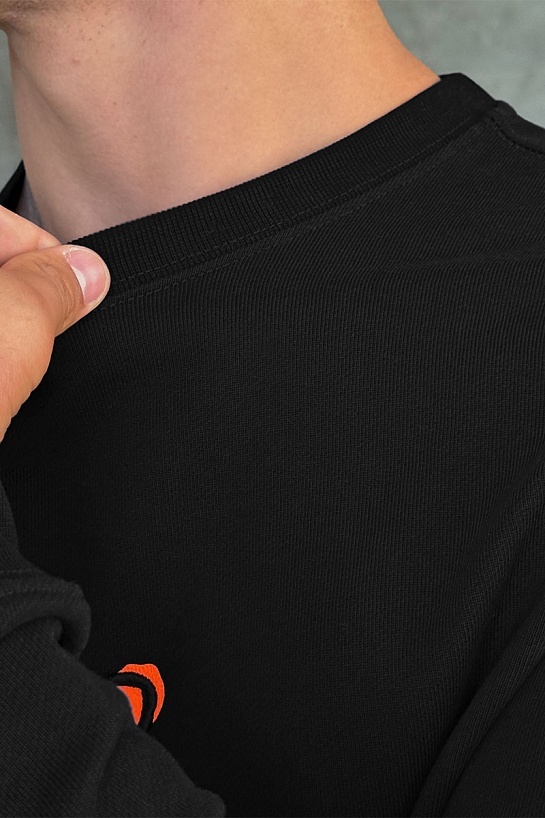 Мужской свитшот Iceberg "Daffy Duck" - Black