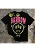 Чёрная оверсайз футболка Barrow "Right Place Wrong Time"