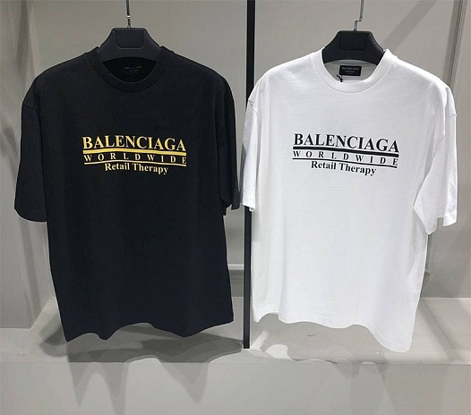 Белая оверсайз футболка Balenciaga   