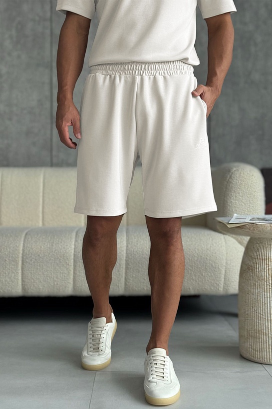 Мужские бежевые шорты Loro Piana