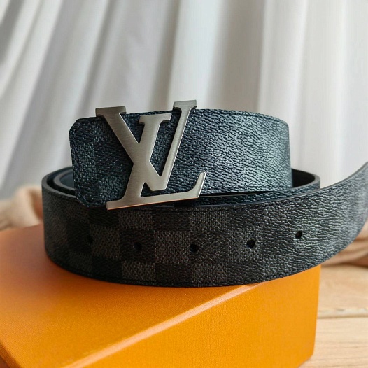 Кожаный ремень Louis Vuitton (длина 100  / 105 см)   