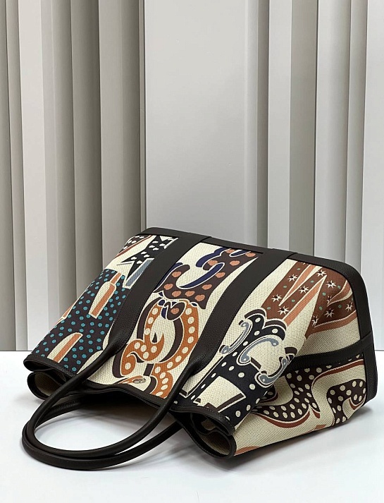 Женская сумка Hermes Garden Party Premium 36x26x17 см