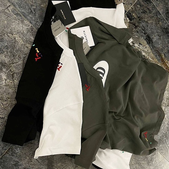 Белая футболка Palm Angels x Missoni MIND