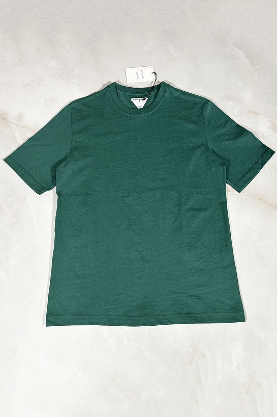 Зелёная оверсайз футболка Bottega Veneta basic