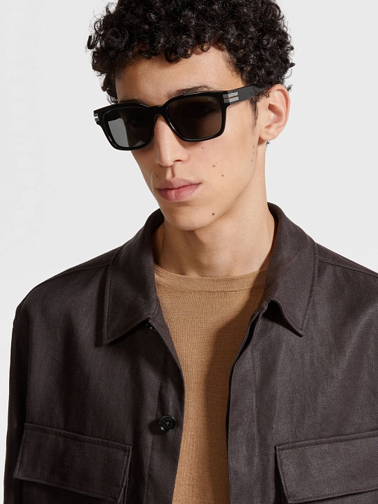 Солнцезащитные очки Zegna Acetate