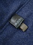 Синее поло с длинным рукавом Loro Piana premium