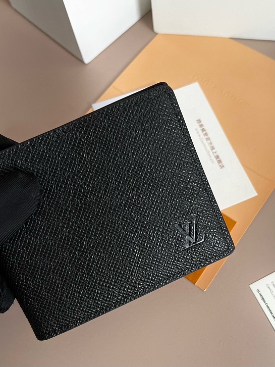 Кожаный кошелёк Louis Vuitton Slender Premium 11x8.5x1 см