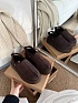 Замшевые женские слиперы с мехом UGG Lanah