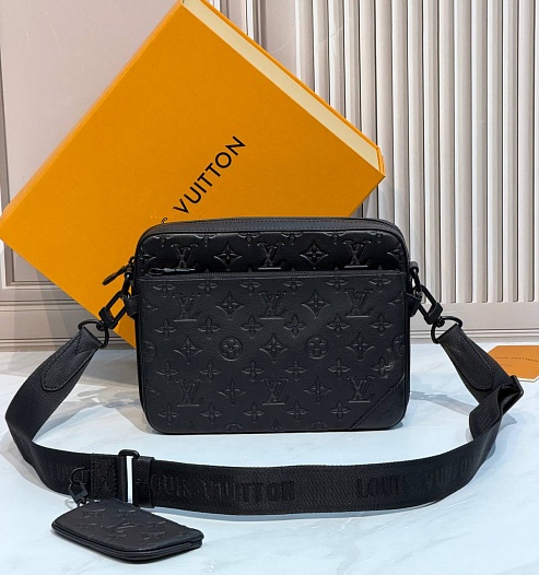 Кожаная сумка Louis Vuitton Trio premium 25x18.5x7 см   