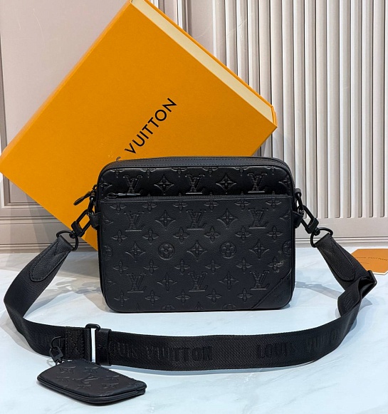 Кожаная сумка Louis Vuitton Trio premium 25x18.5x7 см