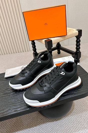 Мужские кроссовки Hermes Leader - Black   