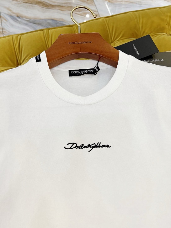 Мужская футболка Dolce & Gabbana Premium - White
