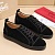 Замшевые кроссовки Christian Louboutin Louis Junior