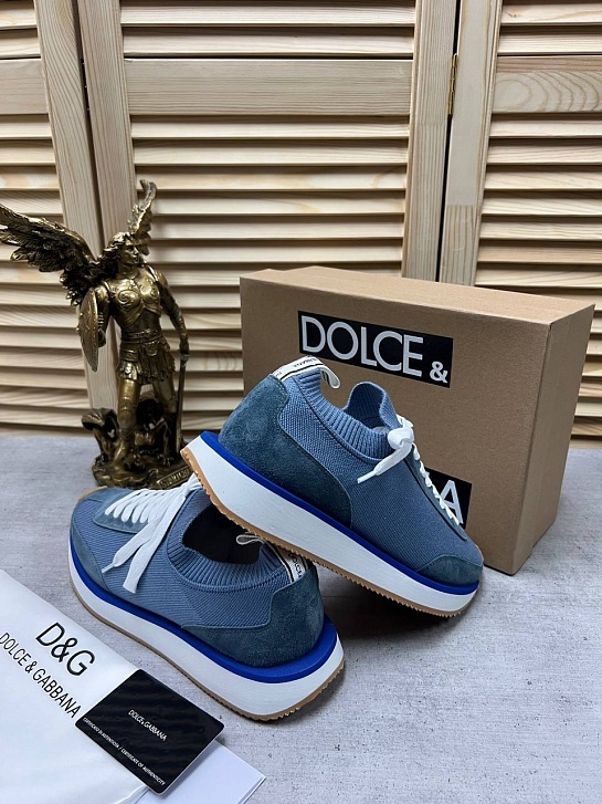 Мужские текстильные кроссовки Dolce & Gabbana