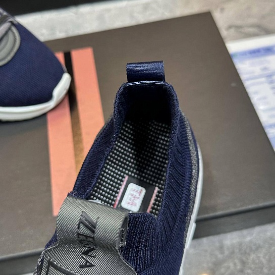 Мужские текстильные кроссовки Ermenegildo Zegna