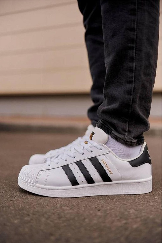 Кроссовки Adidas Superstar - White / Black