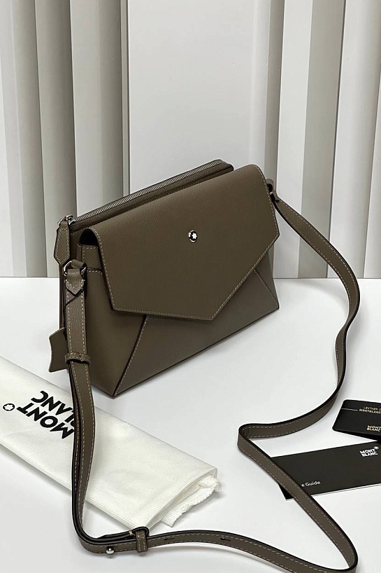 Кожаная сумка Montblanc Bolsa Sartorial Premium 26x17x7 см