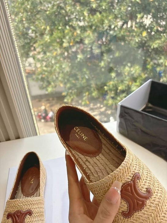 Женские эспадрильи Celine Premium - Beige