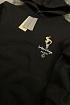 Оверсайз худи Balenciaga Paris Olympics Flame embroidered-logo