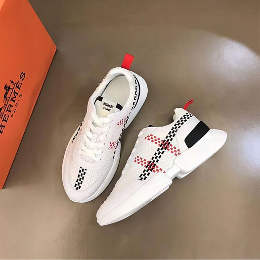 Мужские кроссовки Hermes Drift - White   
