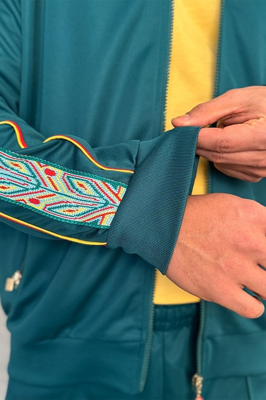 Зелёная кофта Casablanca Laurel Track