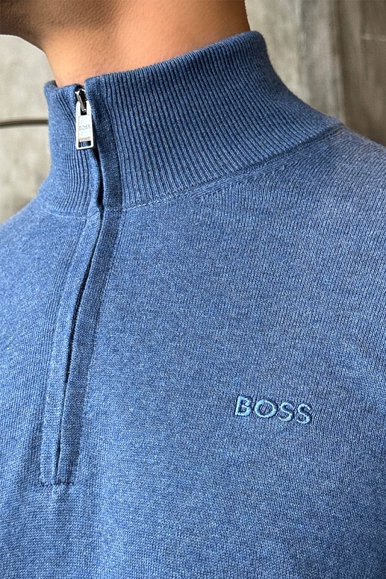 Мужской джемпер Hugo Boss цвета индиго