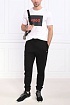 Белая футболка Hugo Boss logo-print