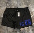 Мужские шорты Dsquared2 "ICON" - Black / Blue