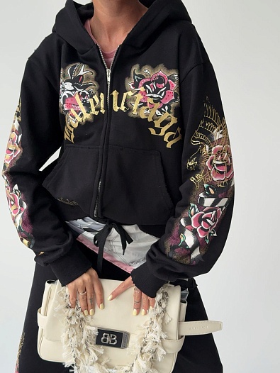 Чёрный женский костюм Balenciaga   