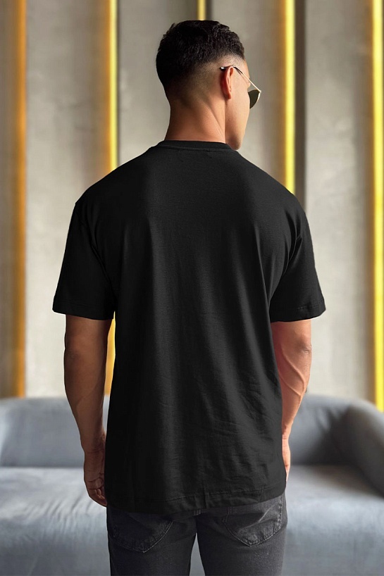 Футболка Dolce & Gabbana logo-plaque - Black