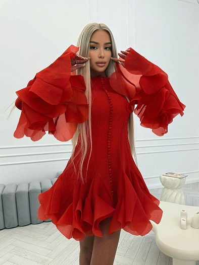 Женское платье Zimmermann Premium - Red   