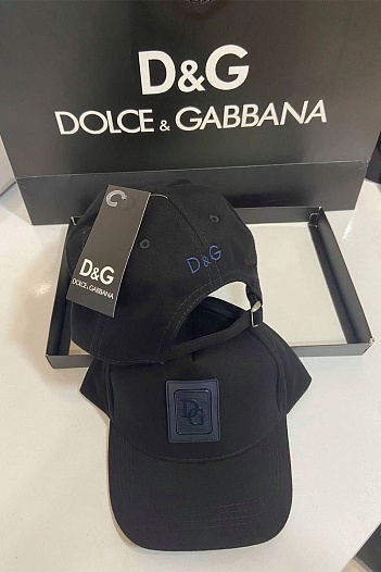 Чёрная бейсболка Dolce&Gabbana   