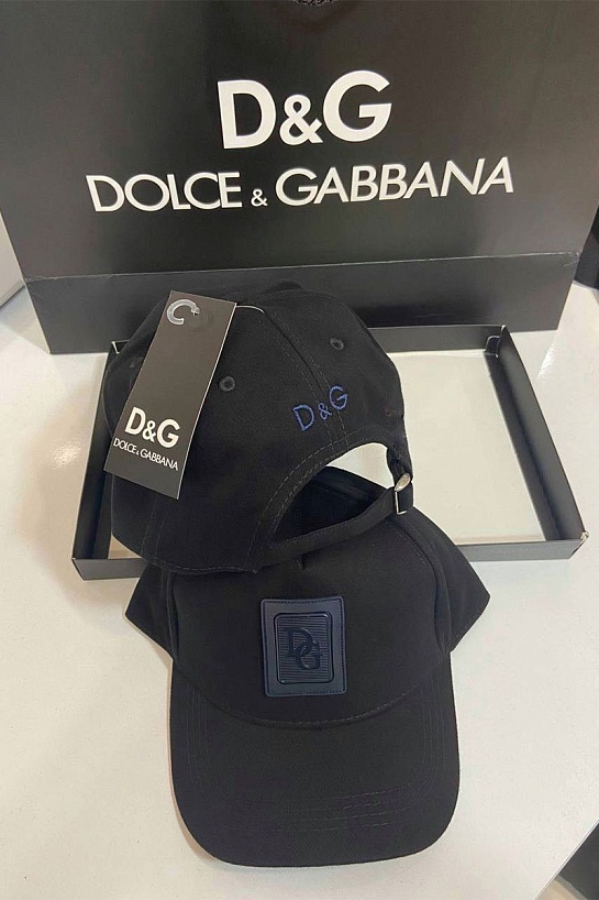 Чёрная бейсболка Dolce&Gabbana
