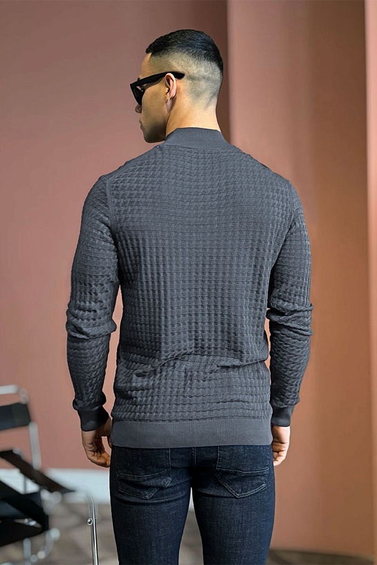 Мужская водолазка Brioni цвета антрацит