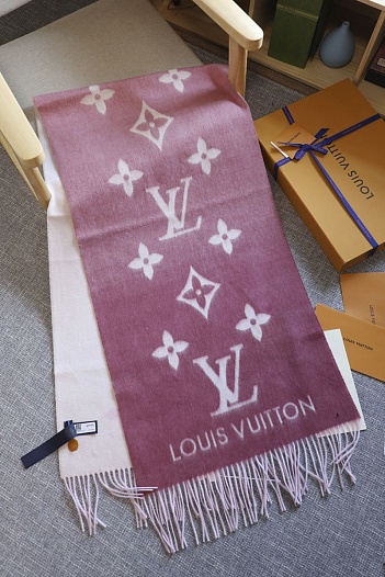 Шарф Louis Vuitton Reykjavik Gradient premium 200x48 см   