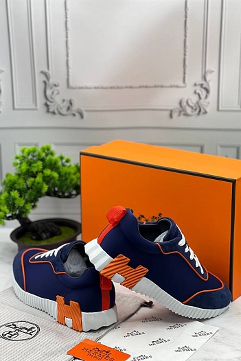 Мужские кроссовки Hermes Bouncing - Blue   