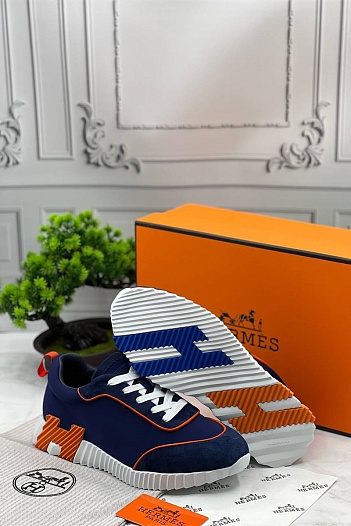 Мужские кроссовки Hermes Bouncing - Blue   