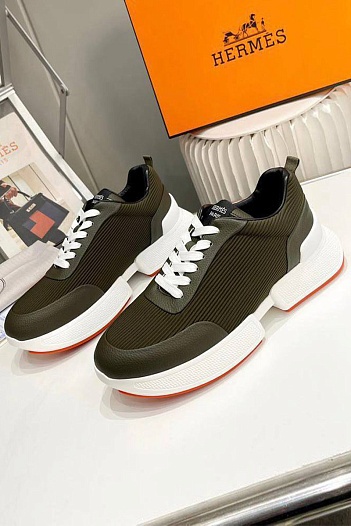 Мужские кроссовки Hermes Drift - Green   