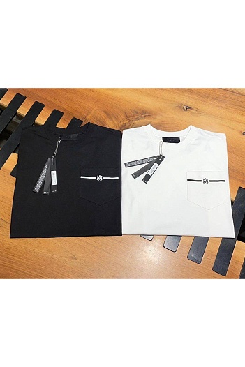 Футболка белого цвета Amiri M.A. Pocket   