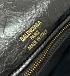 Женская сумка Balenciaga BB Soft Premium 23x14.5x4 см - Black / Gold