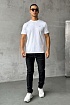 Мужская футболка Yves Saint Laurent logo-embroidered - White