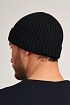 Шапка Emporio Armani 7 logo-plaque - Black