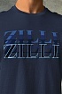 Мужская футболка Zilli тёмно-синего цвета