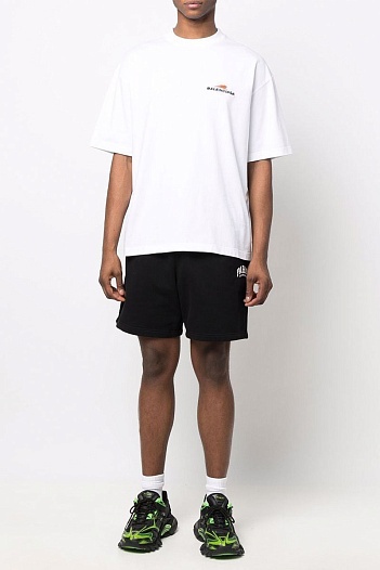 Белая оверсайз футболка Balenciaga Year of the Tiger   