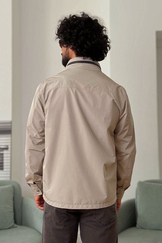 Мужская бежевая куртка Loro Piana Traveler