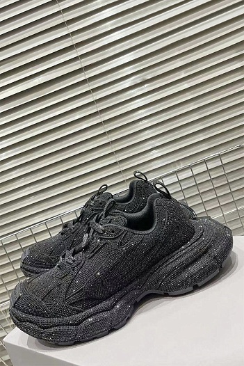 Женские кроссовки Balenciaga 3XL Rhinestones premium   